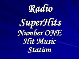 Asculta Radio SuperHits FM 