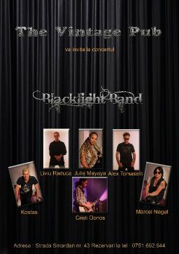 Blacklight Band in concert @ The VIntage Pub