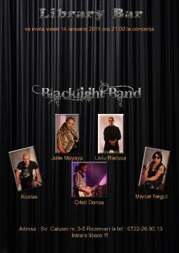 Concert Blacklight Band @ Library Bar