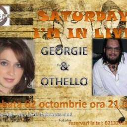 Saturday night I'm in live cu Georgie & Othello la Popas pub