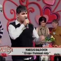 Marius Baldovin la Emisiunea,, Te vreau langa mine,, de pe Kanal D